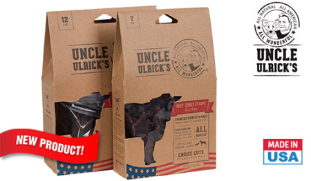 Free Sample Uncle Ulrick's Dog Jerky Treats