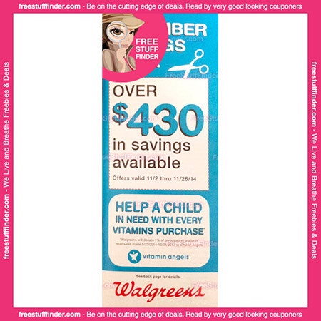 *NEW* Walgreens November Booklet Preview (11/2 – 11/26)