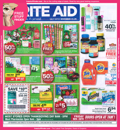 *HOT* Rite Aid Black Friday Ad Preview (Week 11/23 – 11/29)