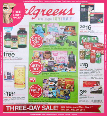 *HOT* Walgreens Black Friday Ad Preview (11/27 – 11/29)
