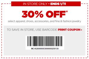 HOT* Extra 30% off JCPenney Coupon | Free Stuff Finder