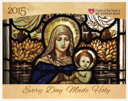 Free 2015 Catholic Art Calendar