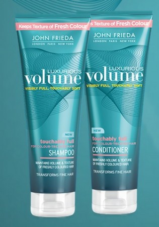 Free Sample John Frieda Shampoo & Conditioner