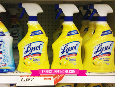 $0.72 (Reg $2) Lysol All Purpose Cleaner at Target