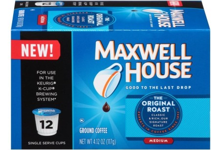 $0.42 per K-Cup Maxwell House Coffee at CVS