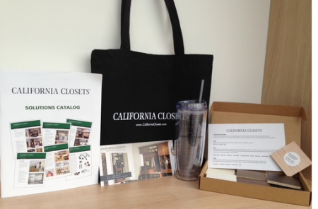 Free Sample California Closets Kit 