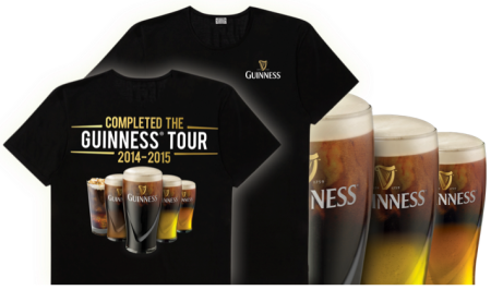 Free T-shirt: Guinness Tour