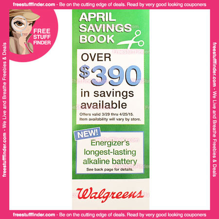 *NEW* Walgreens April Coupon Booklet Preview (3/29 – 4/25)