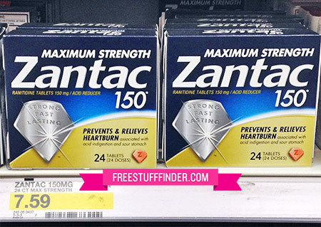 $3.21 (Reg $7.59) Zantac 150 Heartburn Relief at Target ...