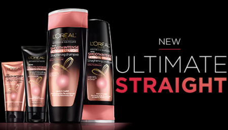 Free Sample L’Oreal Ultimate Straight Hair Care