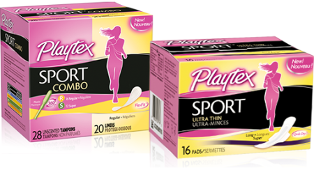 FREE Sample Playtex Sport Combo Packs