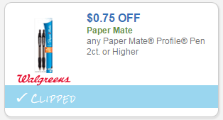 Paper Mate Coupon