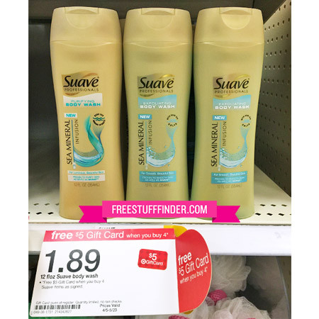*HOT* $0.04 (Reg $2) Suave Body Wash at Target 