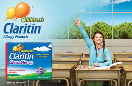 Free Children’s Claritin Grape Chewables (BzzAgent)