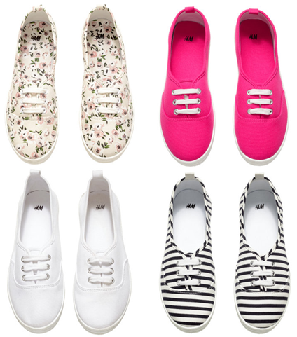 h&m sneakers womens