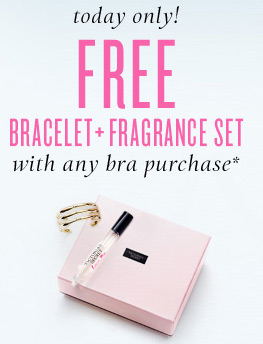 *HOT* Free Bracelet + Fragrance Set with Bra Purchase at Victoria’s Secret (Today Only)