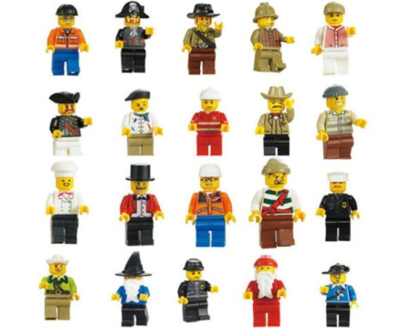 $5.44 (Reg $30) Lego-Inspired 20 Minifigures + Free Shipping