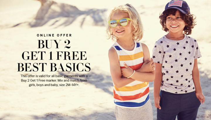 H&m buy 2 sales get 1 free