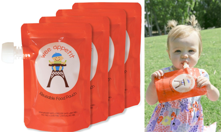 *HOT* $3.00 (Reg $10) Reusable Food Pouches (First 200 People)