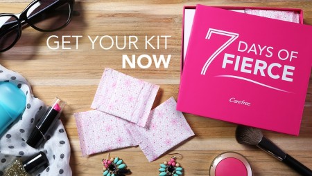 Free Carefree Liners 7 Days of Fierce Kit (First 60,000)