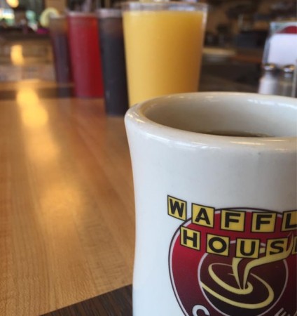 Free Beverage at Waffle House