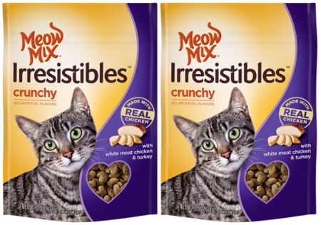 Free Meow Mix Irresistibles Cat Treats (Upload Photo)