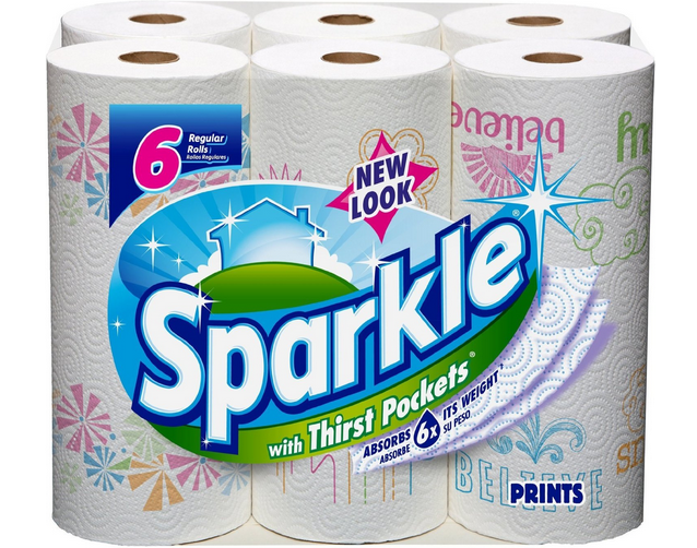 0.33 Per Roll Sparkle Paper Towels at Kmart Free Stuff Finder