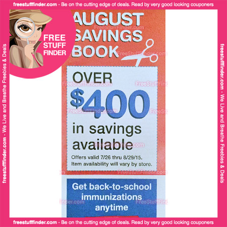 *NEW* Walgreens August Coupon Booklet Preview (7/26 – 8/29)