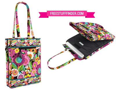 vera bradley laptop tote