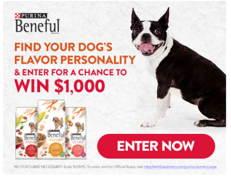 *HOT* Win $1000 Gift Card from Purina + 260 Winners for Free Products