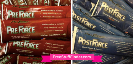 Free Sample All Force Chocolate Protein Powder & Pre-Workout