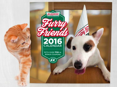*HOT* $110.00 in Coupons WYB Krispy Kreme 2016 Calendar