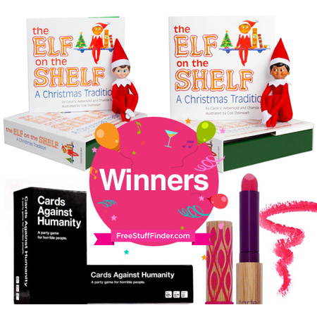 WINNERS: Elf on the Shelf Giveaway (4 Winners)