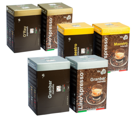 Free Sample Lino’spresso Espresso 2-Capsule Pack