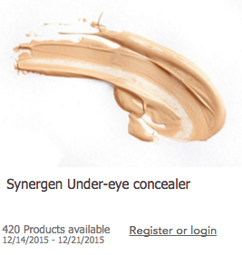 Possible Free Synergen Under Eye Concealer