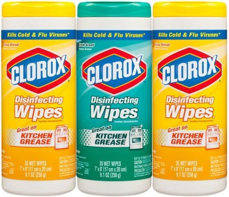 $1.75 (Reg $2.50) Clorox Disinfecting Wipes at Family Dollar