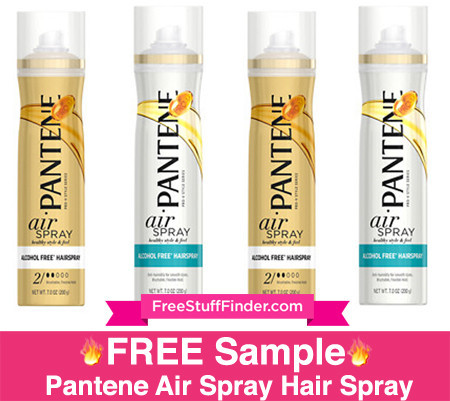 Free Sample Pantene AirSpray Hair Spray: Request Now!