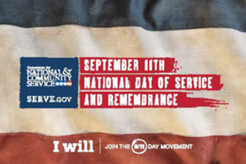 Free 9/11 Day of Service & Remembrance Stickers