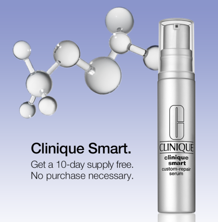 Free 10-Day Supply Clinique Smart Serum (In-Stores Only)