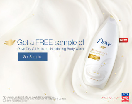 Free Sample Dove Body Wash + $3 Off Coupon at Rite Aid