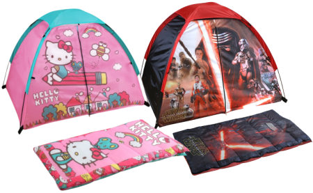 Mijnwerker Pionier wildernis $13.68 (Reg $42) Hello Kitty Discovery Tent + Sleeping Bag | Free Stuff  Finder