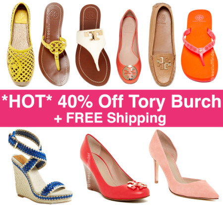 HOT* 40% Off Tory Burch Shoes + FREE Shipping | Free Stuff Finder