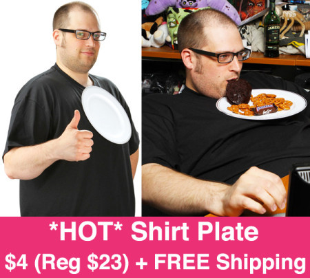 *HOT* $4 (Reg $23) Shirt Plate + FREE Shipping