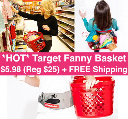 *HOT* $5.98 (Reg $25) Target Fanny Basket + FREE Shipping
