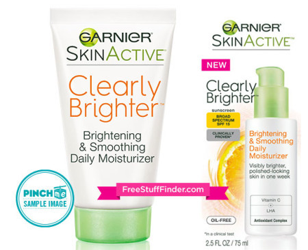 *HOT* Free Sample Garnier Skin Active Daily Moisturizer
