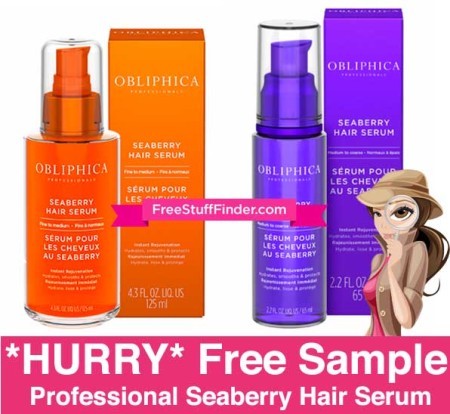 FREE Sample Professional Seaberry Hair Serum
