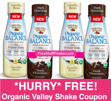 *HOT* FREE Organic Valley Protein Shake Coupon (Hurry!)
