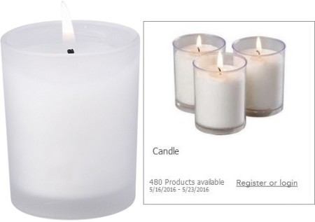 Possible FREE Candle
