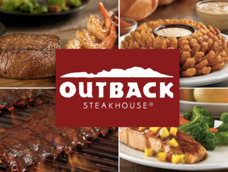 Hot 40 For 50 Outback Steakhouse Gift Card 15 Off