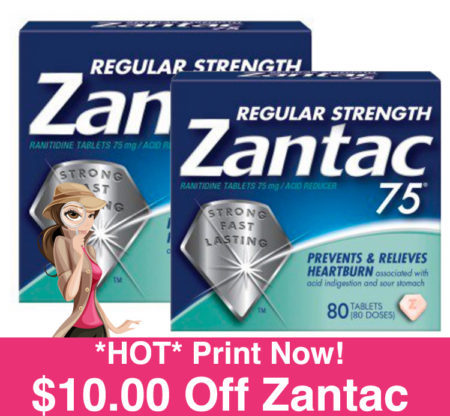 *HOT* $10.00 Off Zantac Product Coupon (Print Now!)